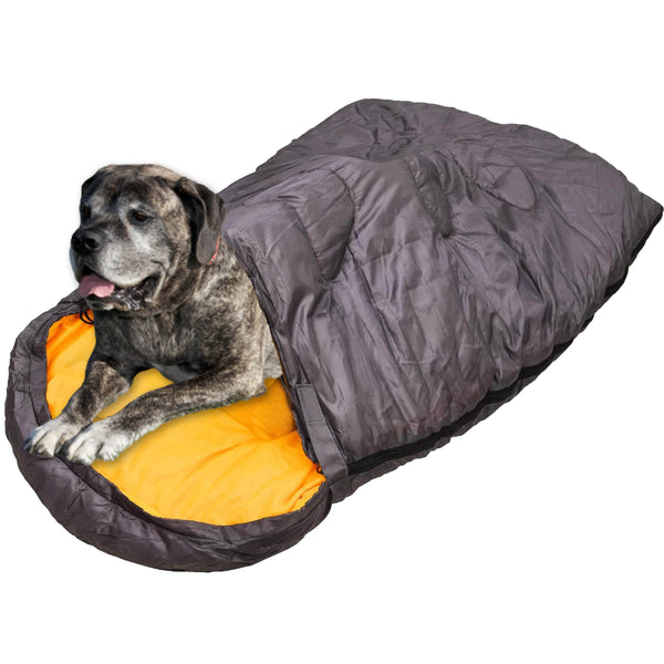 Dog Sleeping Bag Large | Travel Bed for Camping and Backpacking | Warm | Portable | Easy to Clean
